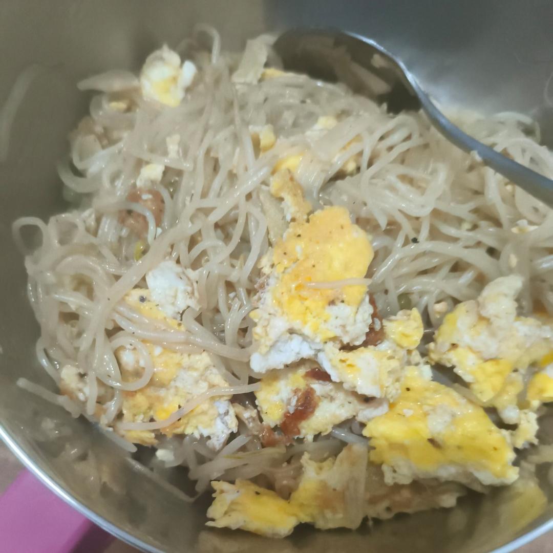 豆芽炒粉条