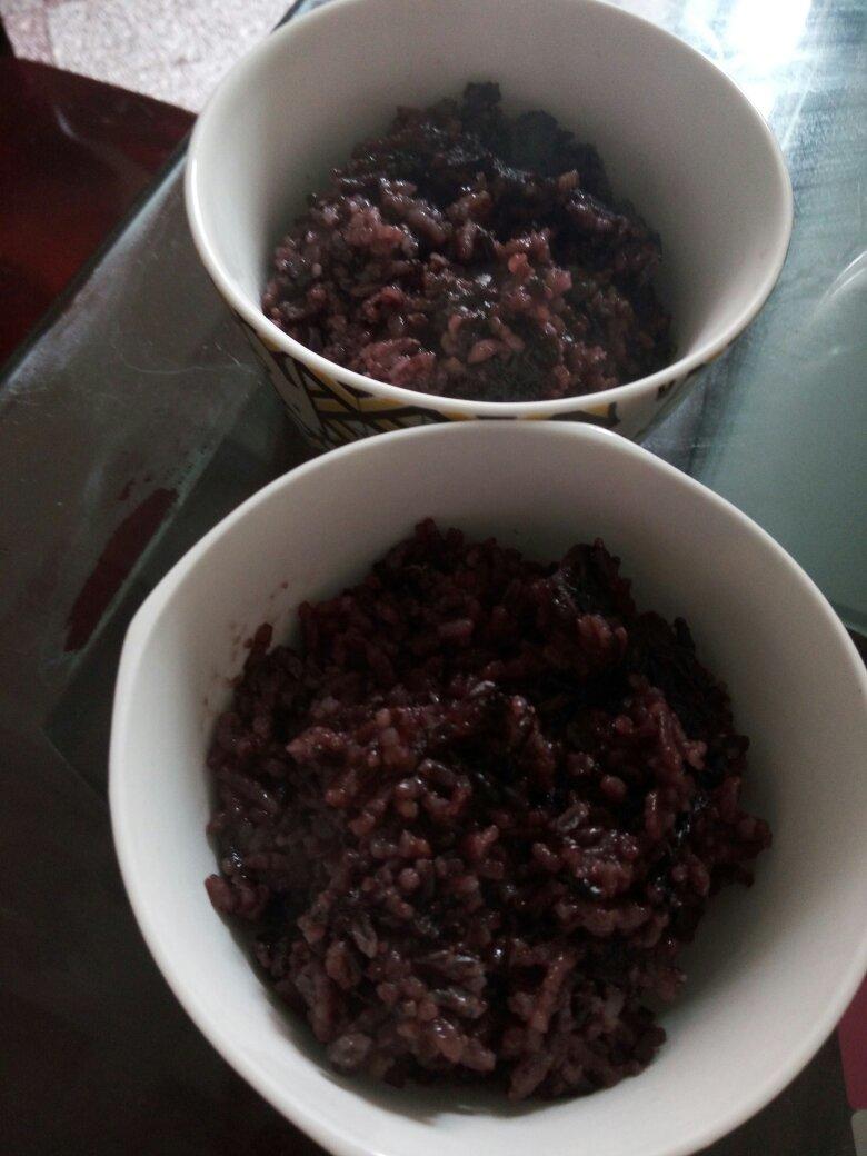 黑米饭