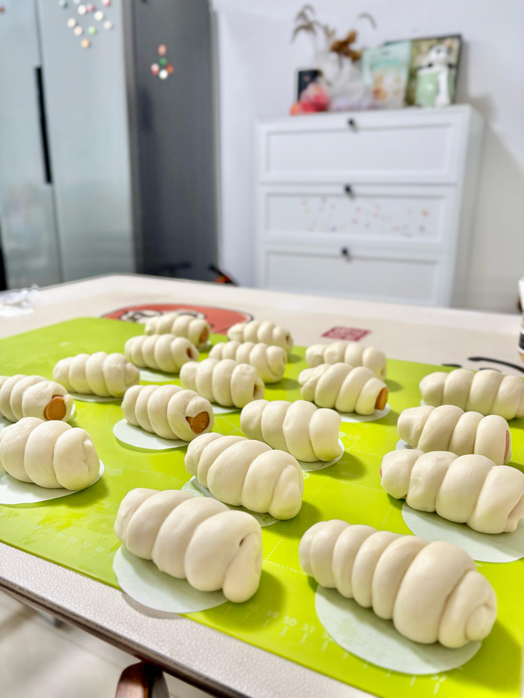 毛毛虫火腿肠馒头（一发）