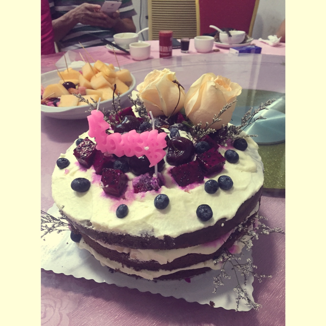 不消泡的巧克力戚风