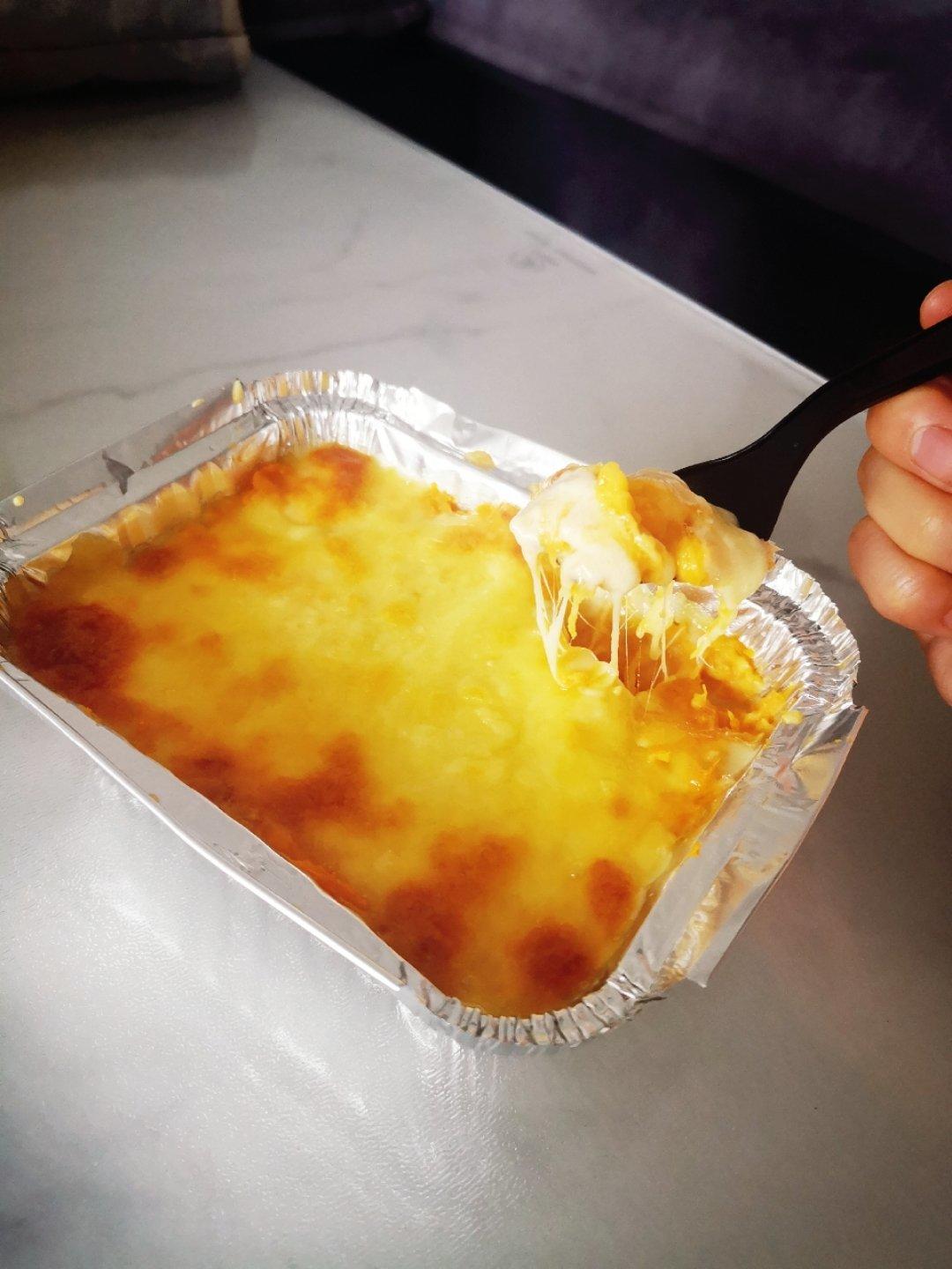 最爱的粗粮红薯 之 芝士焗红薯