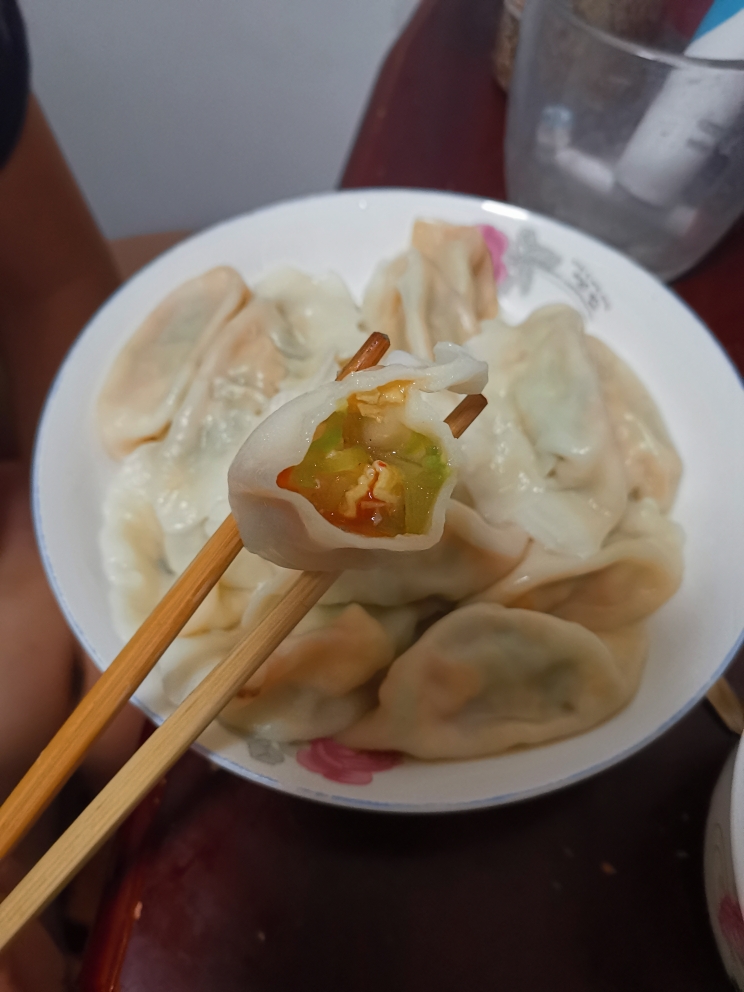 黄瓜西葫芦减肥素水饺的做法