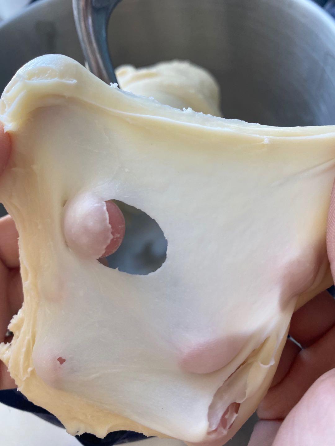 纯奶手撕吐司的做法 步骤1