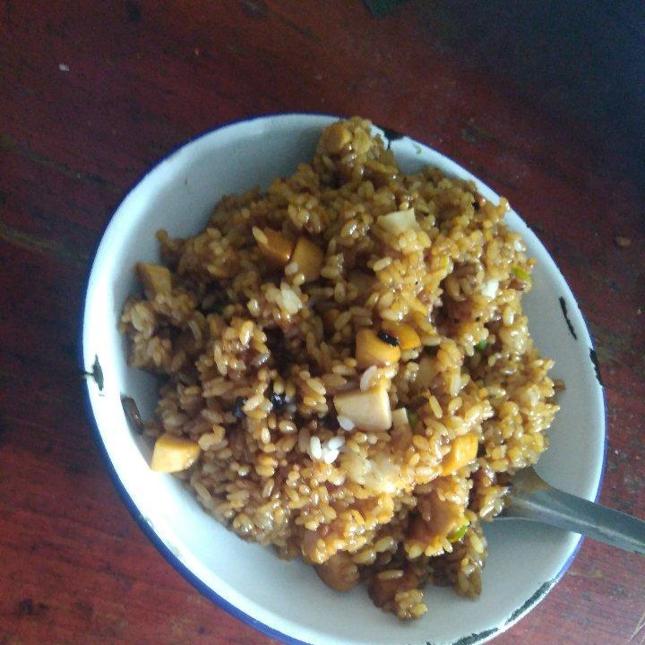 酱油炒饭(超级简单)