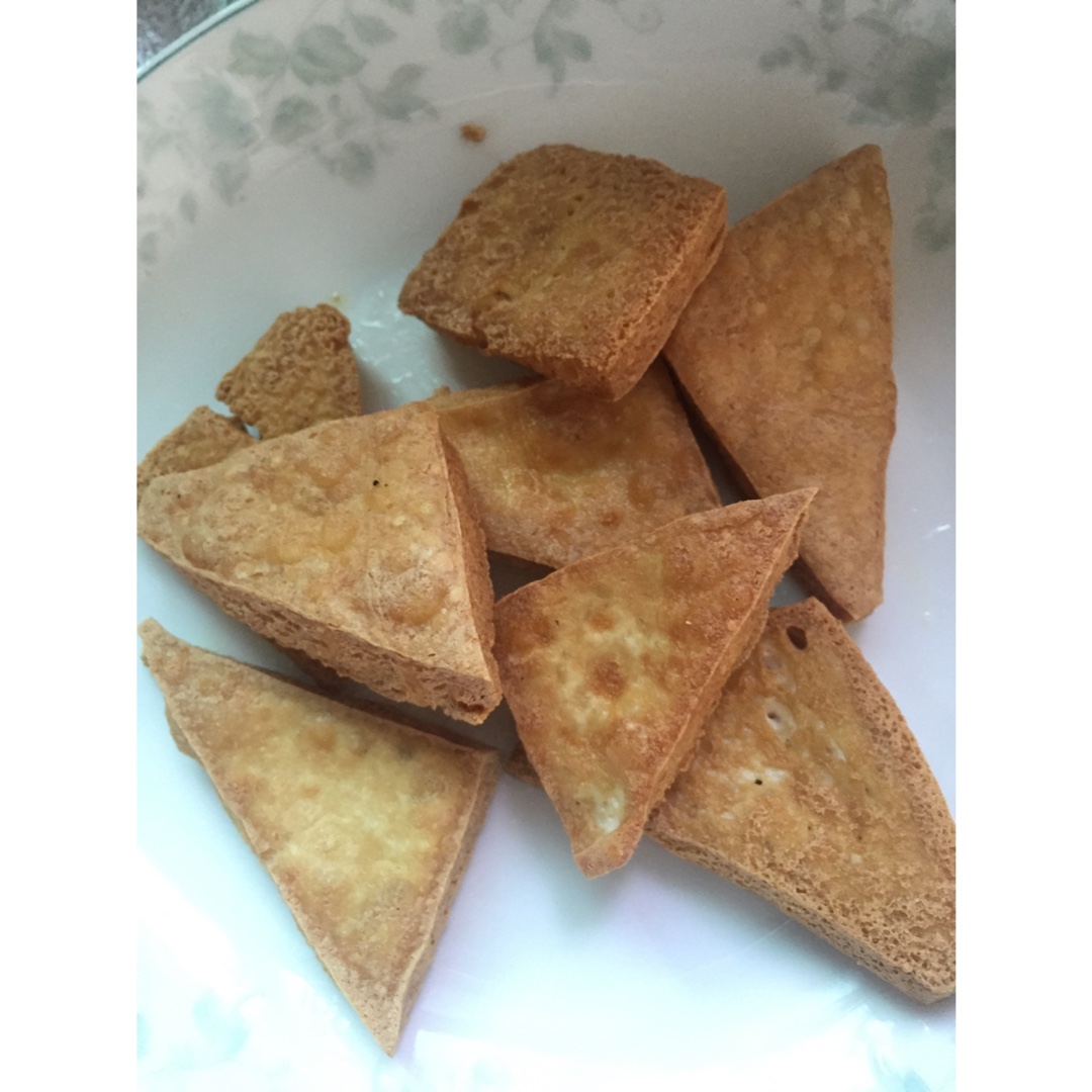 外酥里嫩的煎豆腐