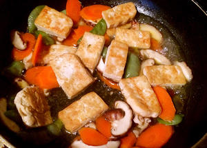 蔬菜炒家常豆腐，妈妈的味道！的做法 步骤7