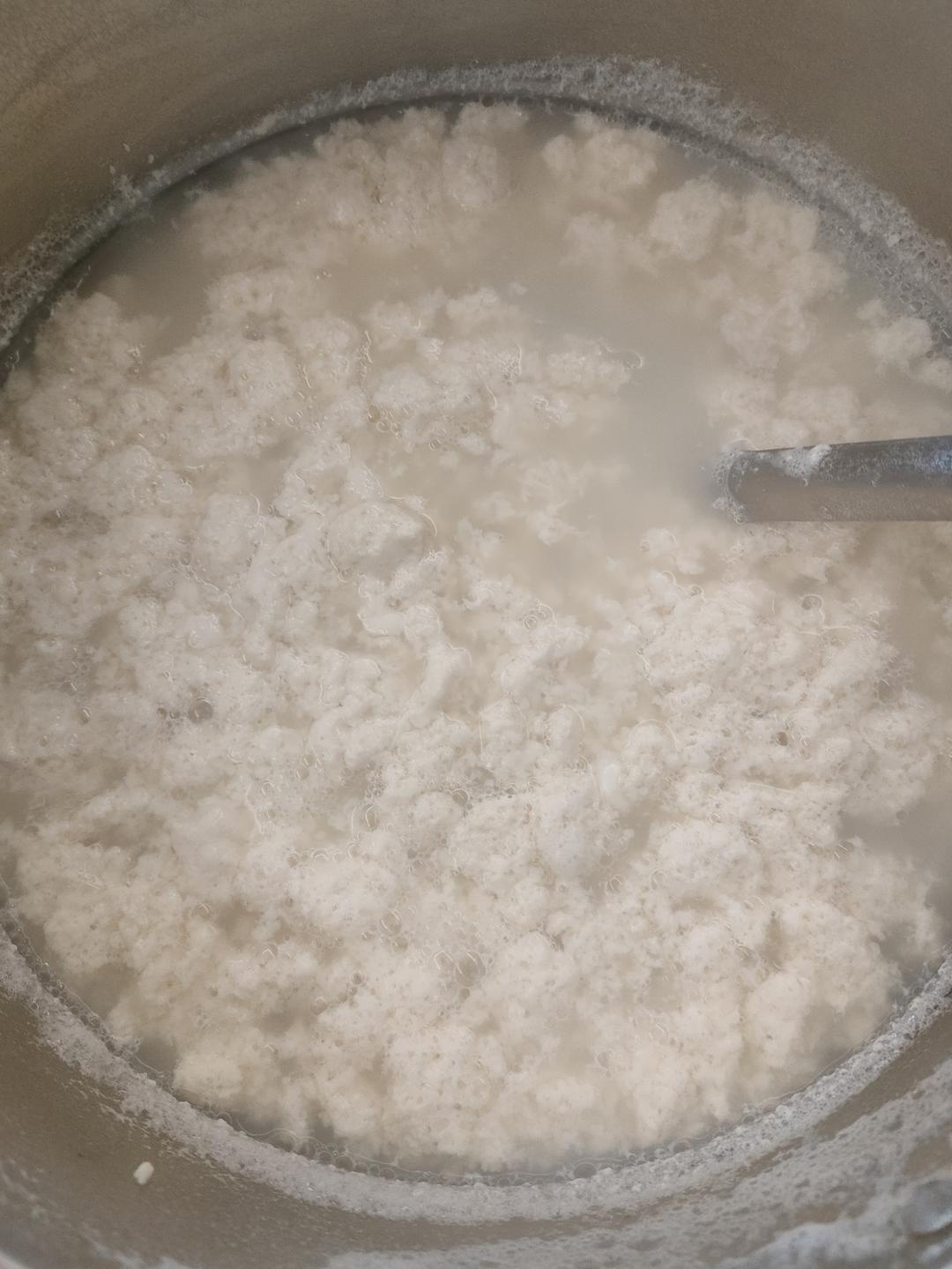 自制豆腐（白醋点豆腐）