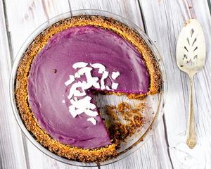 Raw Purple Sweet Potato Pie的做法 步骤6
