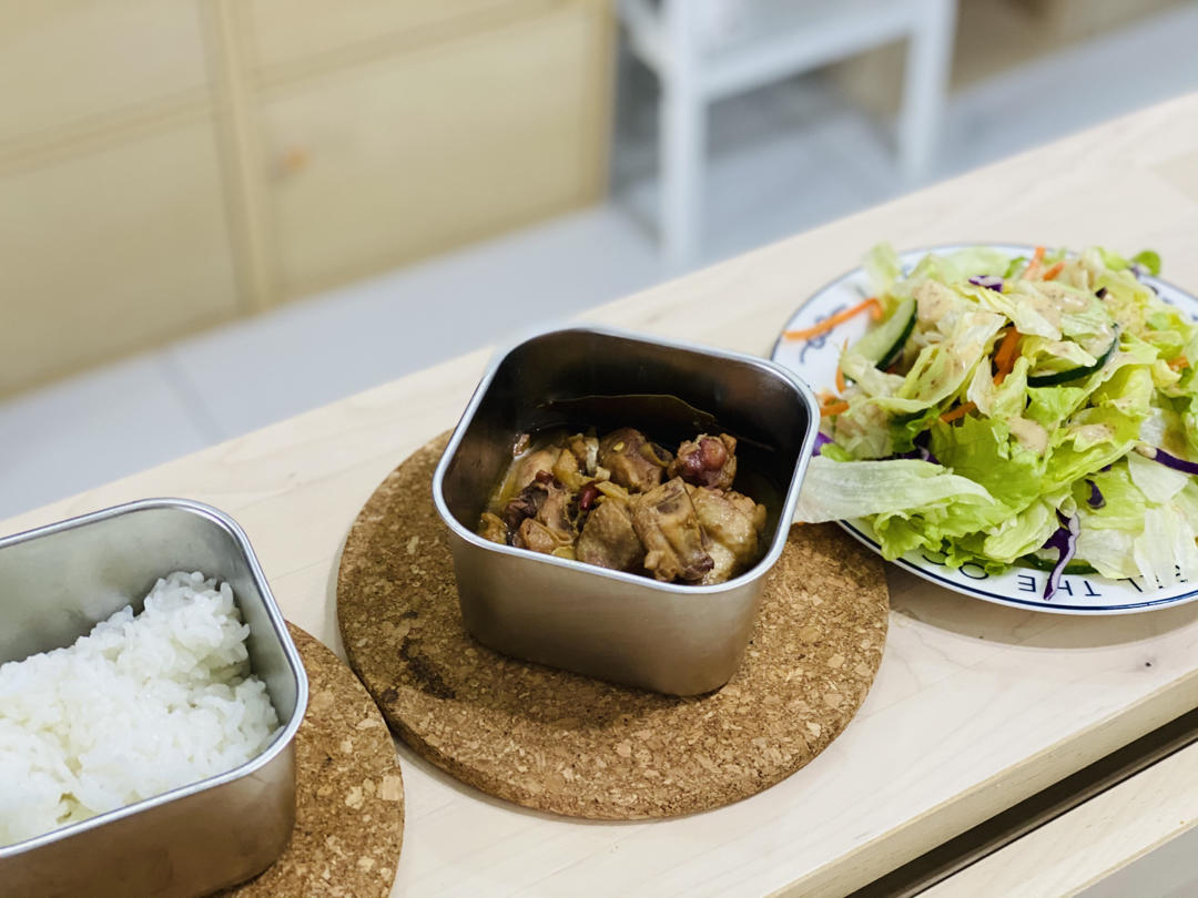 蒜香烧鸡块