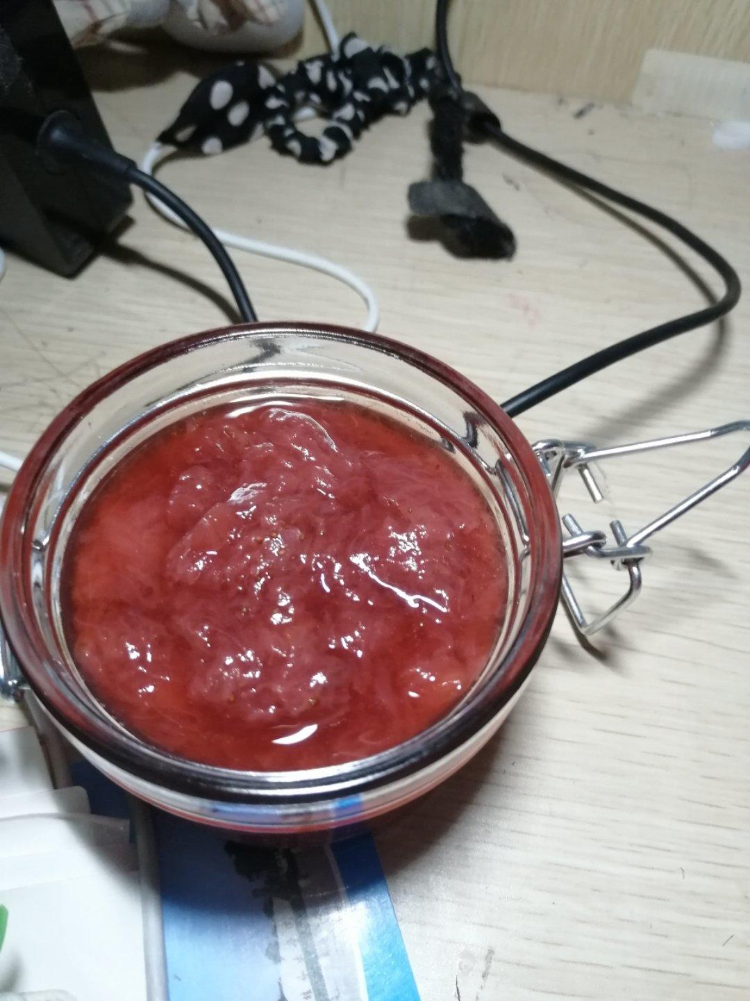 自制无添加草莓酱