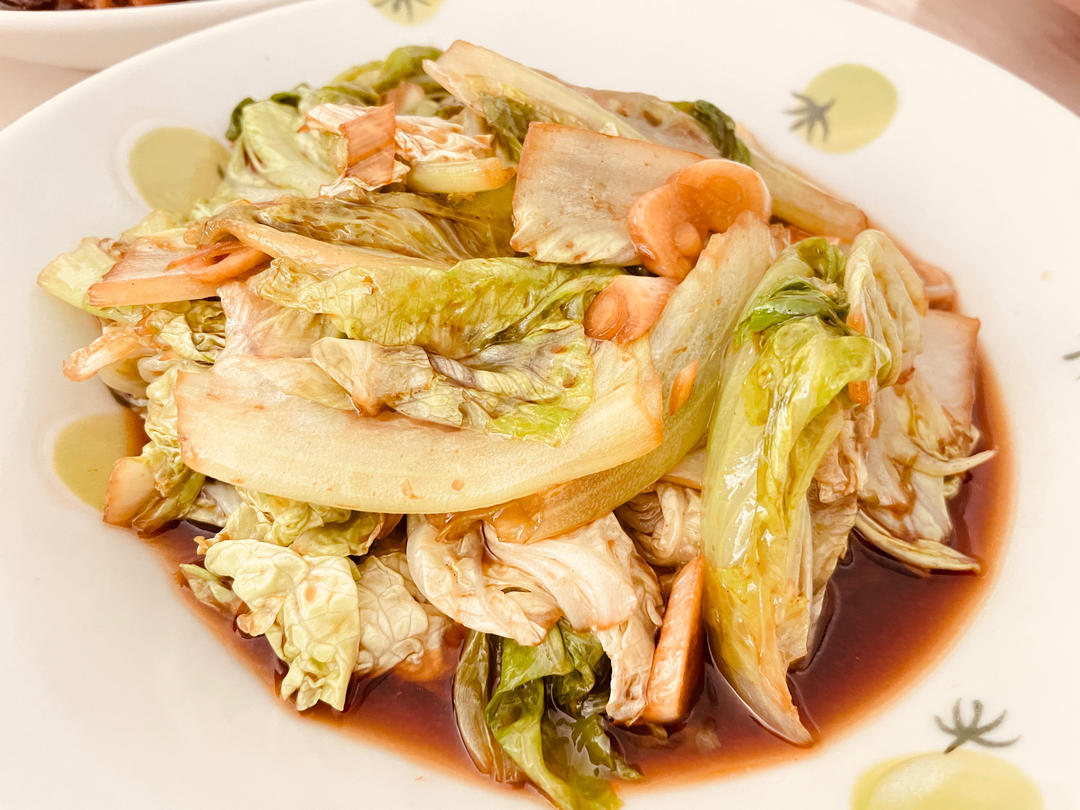 炝炒白菜