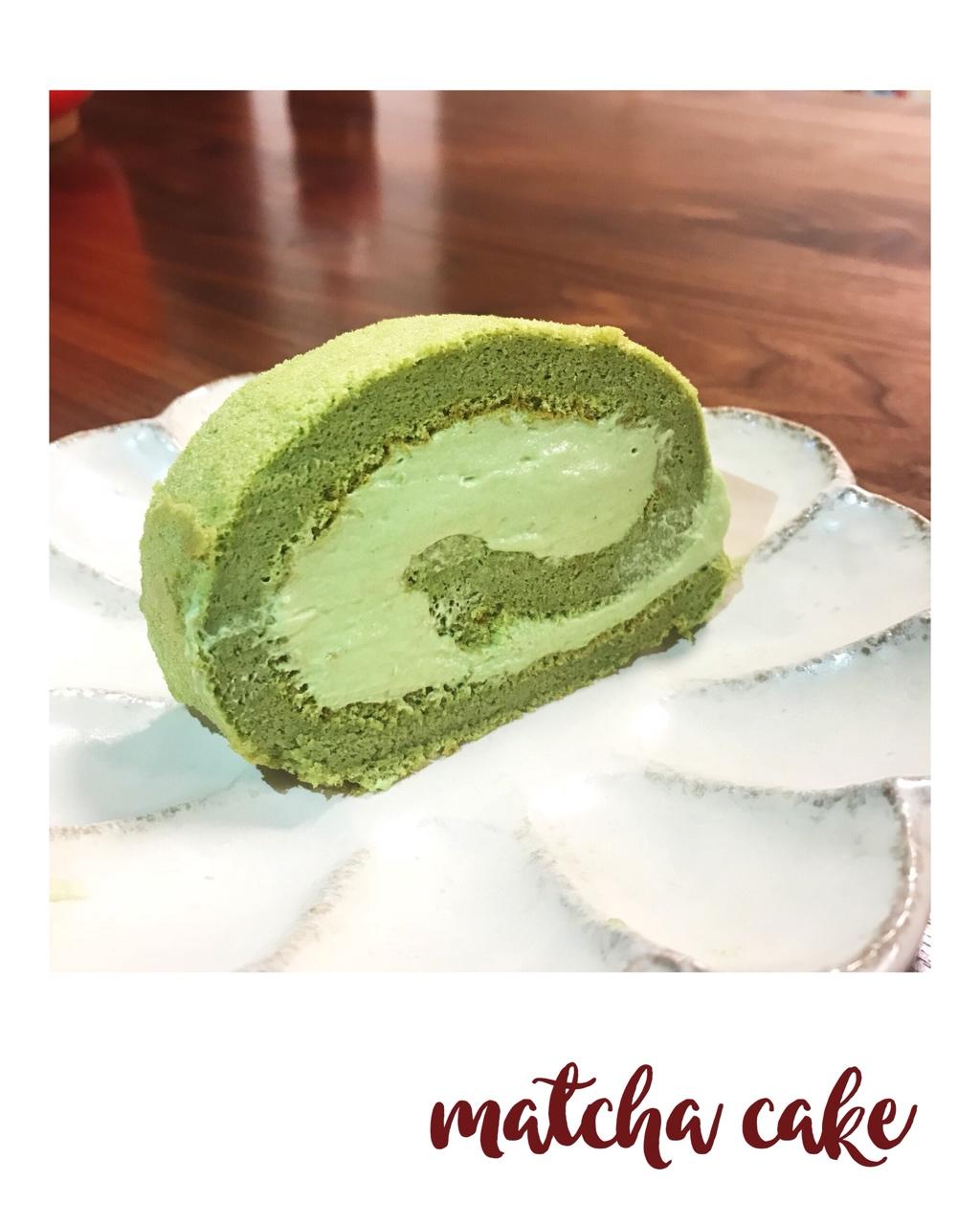 抹茶蛋糕卷