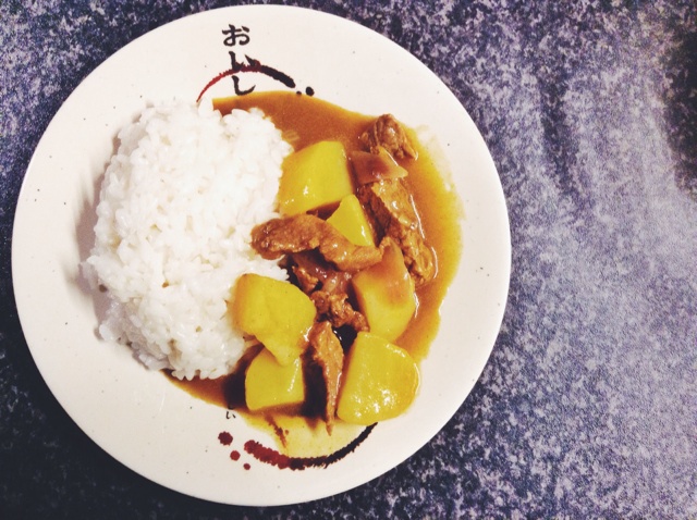 咖喱土豆牛肉