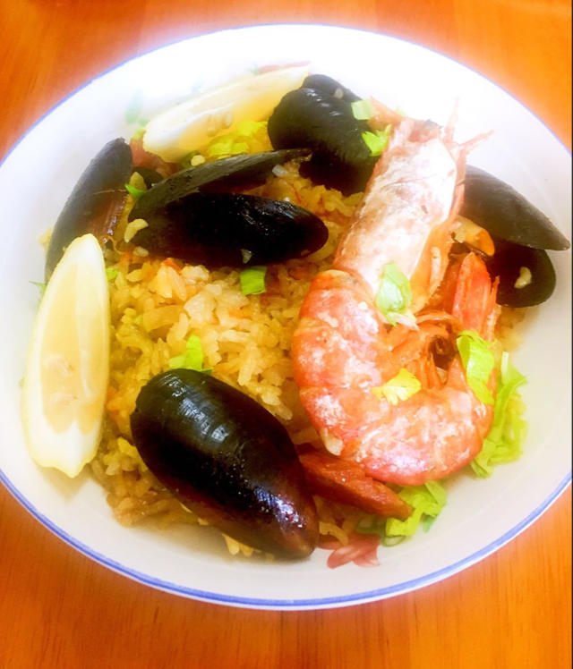 【曼食慢语】Seafood Paella 西班牙海鲜饭