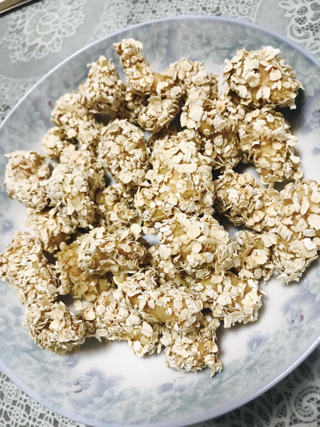 健康无油版麦片鸡米花