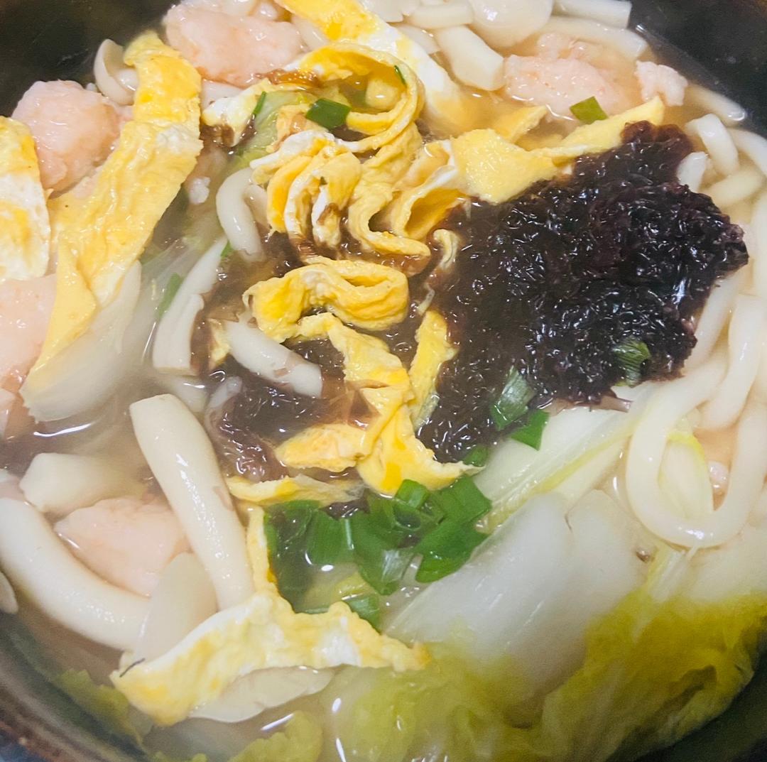 鲜掉眉毛的虾丸汤