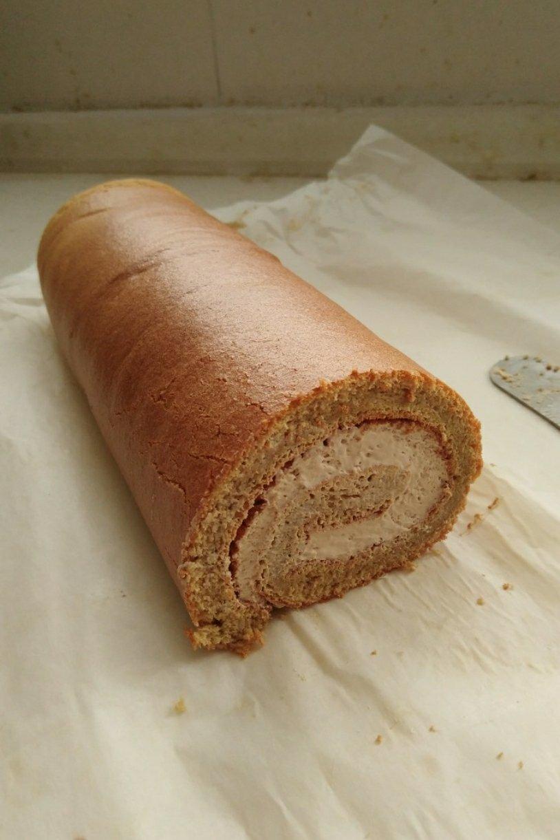 咸摩卡奶油卷/完美毛巾面技巧+回味无穷摩卡配方/烘焙视频蛋糕篇9「中卷」