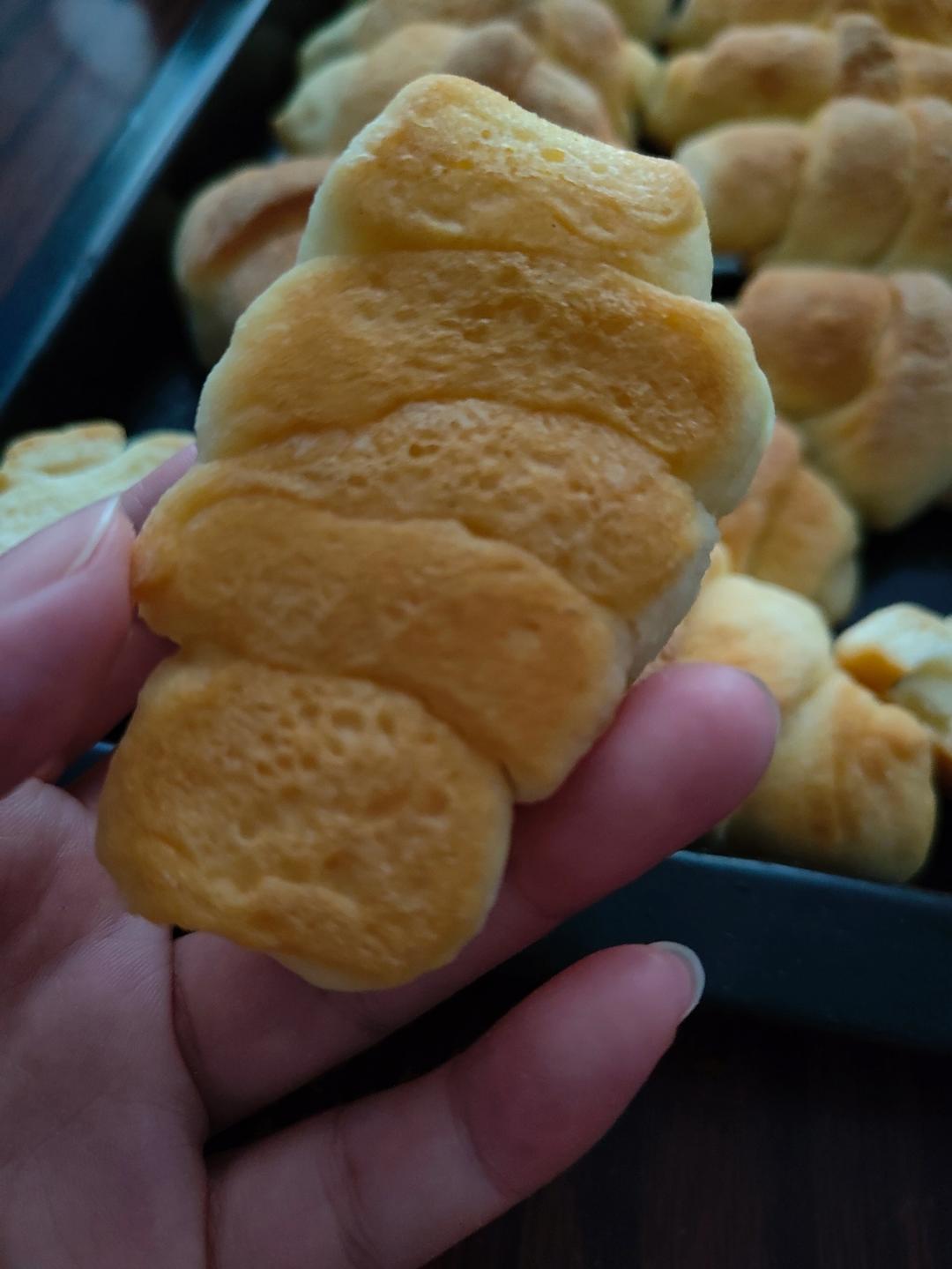 不用开酥‼️不用折叠黄油‼️新月面包卷🥐新月热狗卷🥐Crescent Roll/Dog