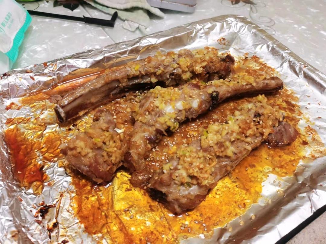 香到骨头里的蒜香排骨（烤箱）
