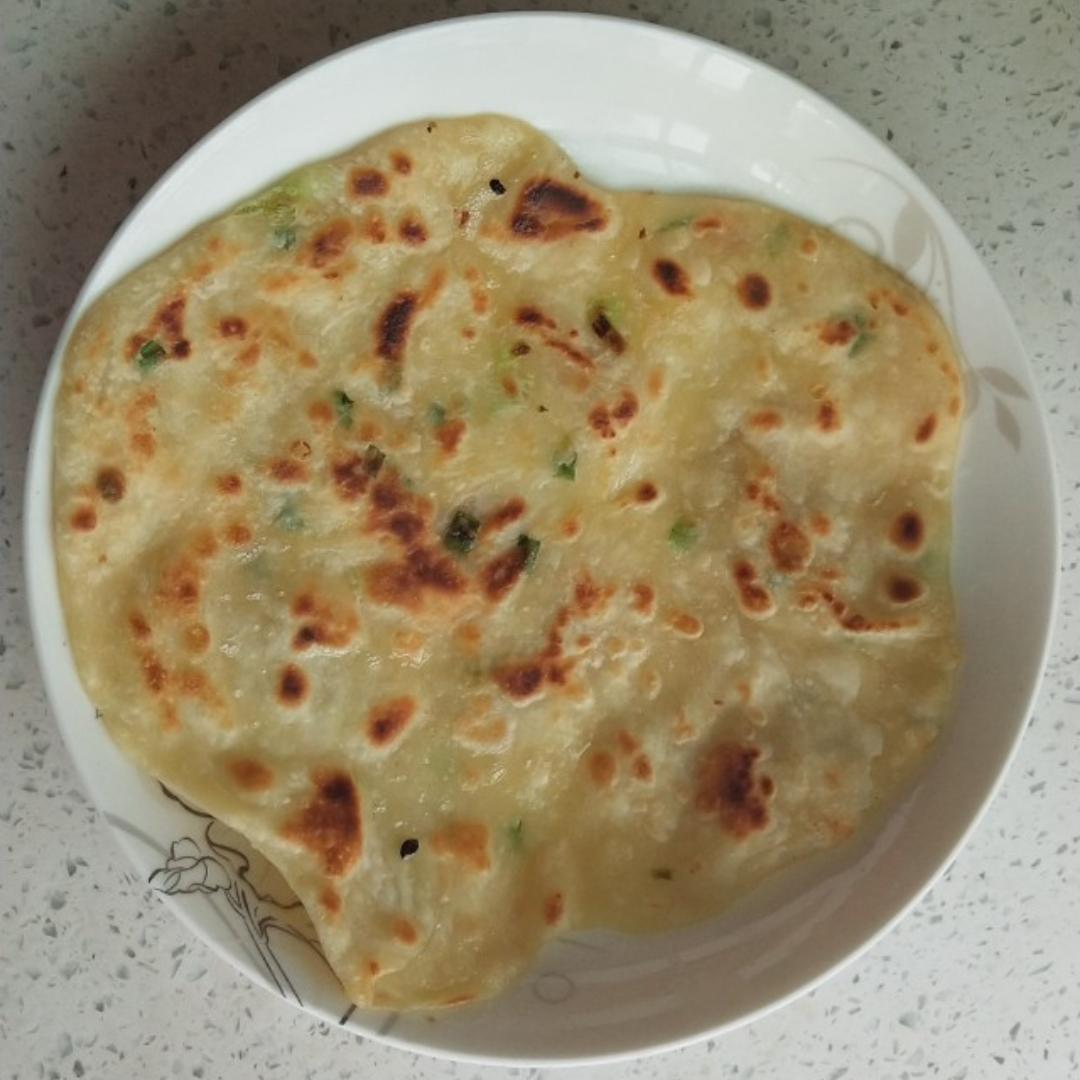 自制葱油饼
