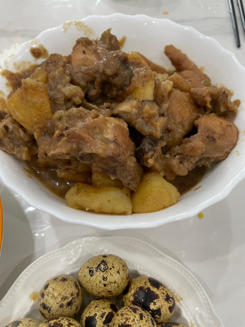 土豆炖鸡块