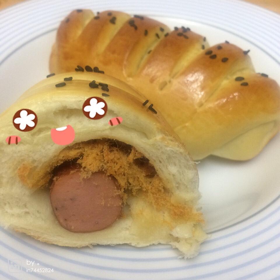 热狗面包卷