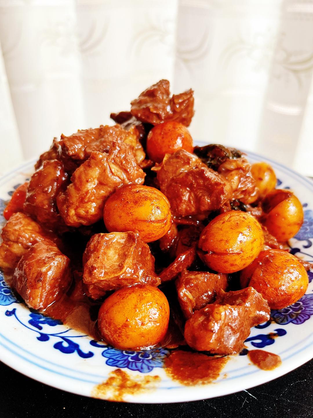 金桔烧牛肉（低温慢煮）的做法