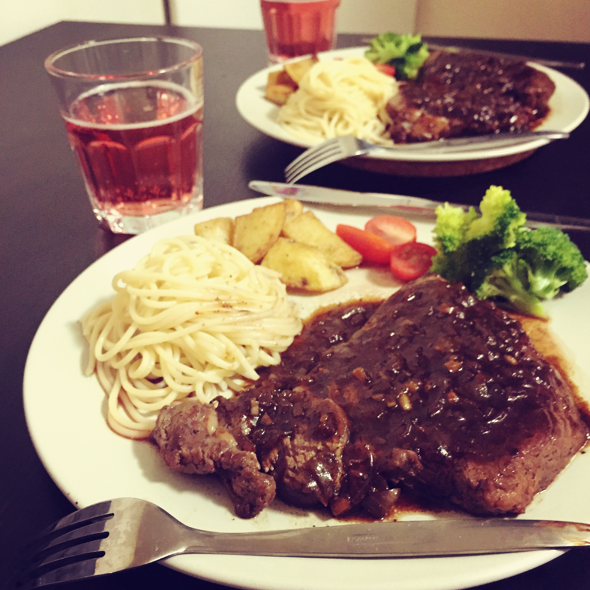 煎牛排