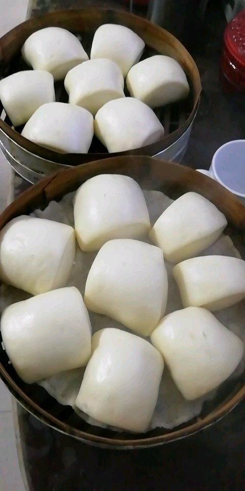 蓬松到要飞起、柔软如白云的馒头(消耗低筋面粉)