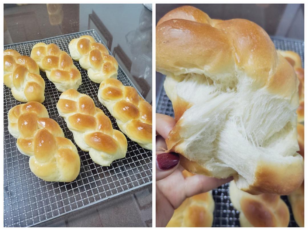 纯奶手撕吐司的做法 步骤1