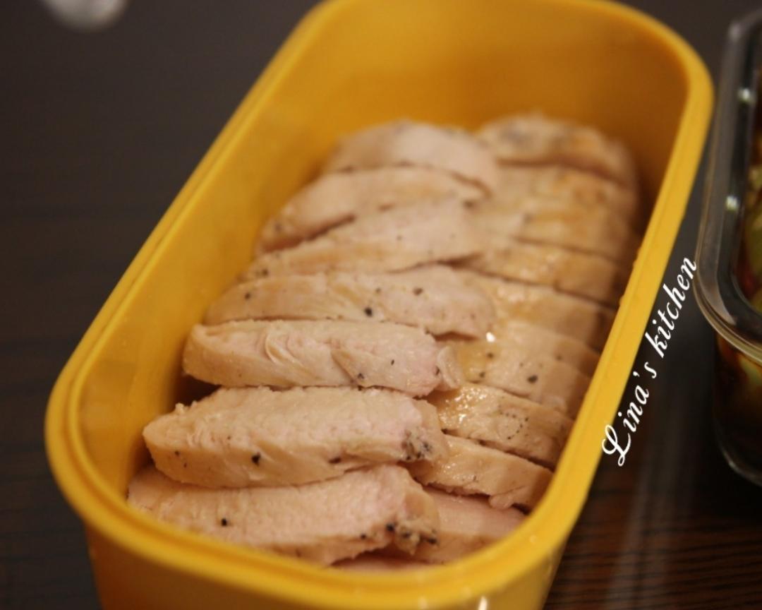 小美版 低温鸡胸肉的做法
