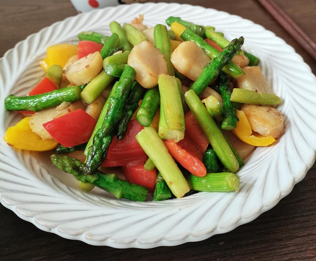 【春播主厨张朝辉】芦笋鲜带子