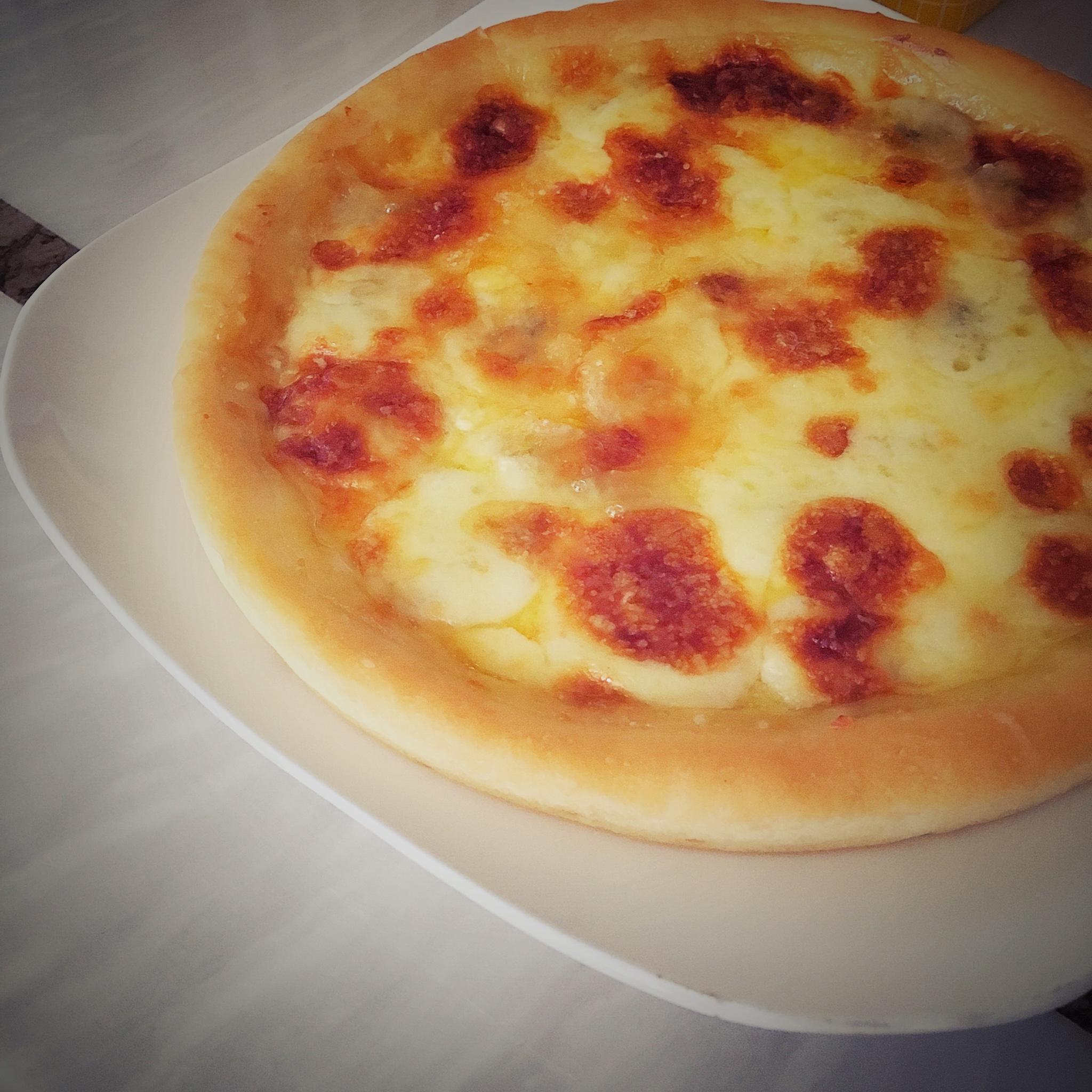 芝士披萨底  Parmesan Pizza Dough的做法 步骤13