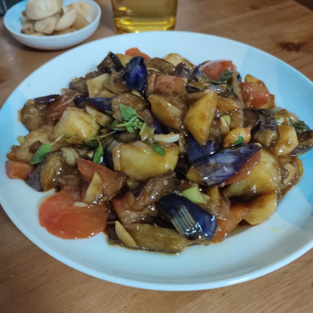 超级下饭的地三鲜