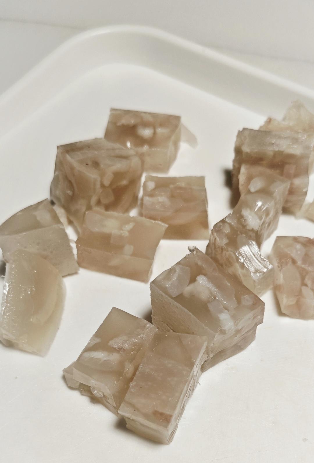 水晶肉皮冻