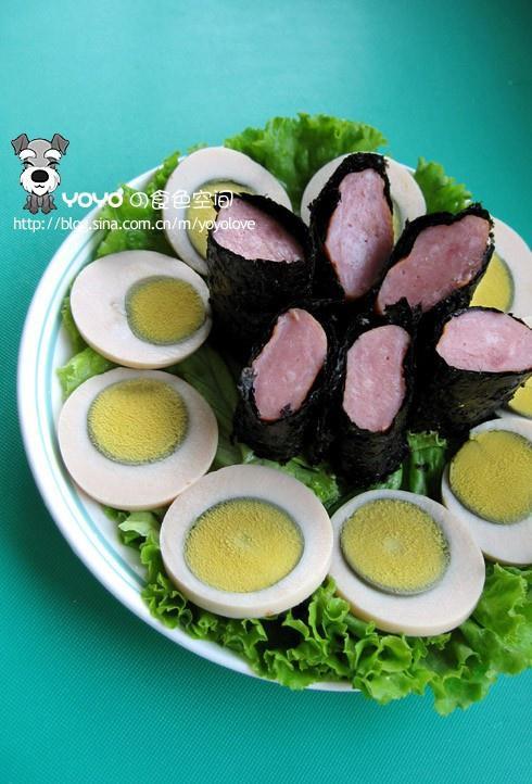 海苔肉卷蛋的做法