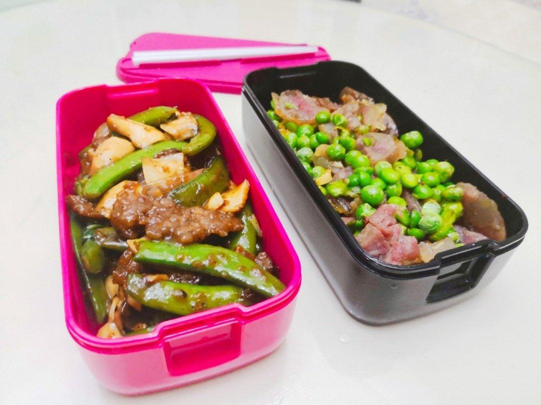黑椒汁杏鲍菇炒牛肉