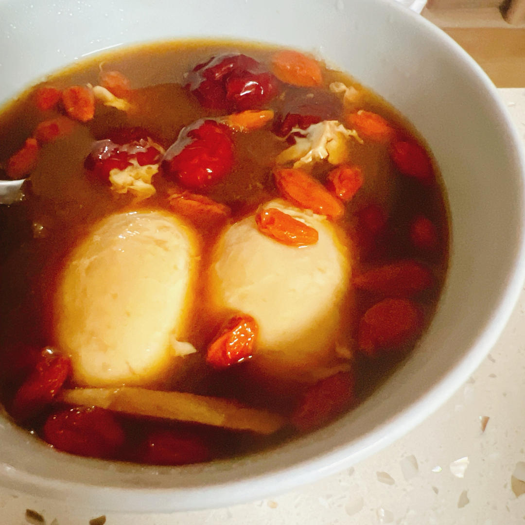 客家红糖娘酒鸡蛋