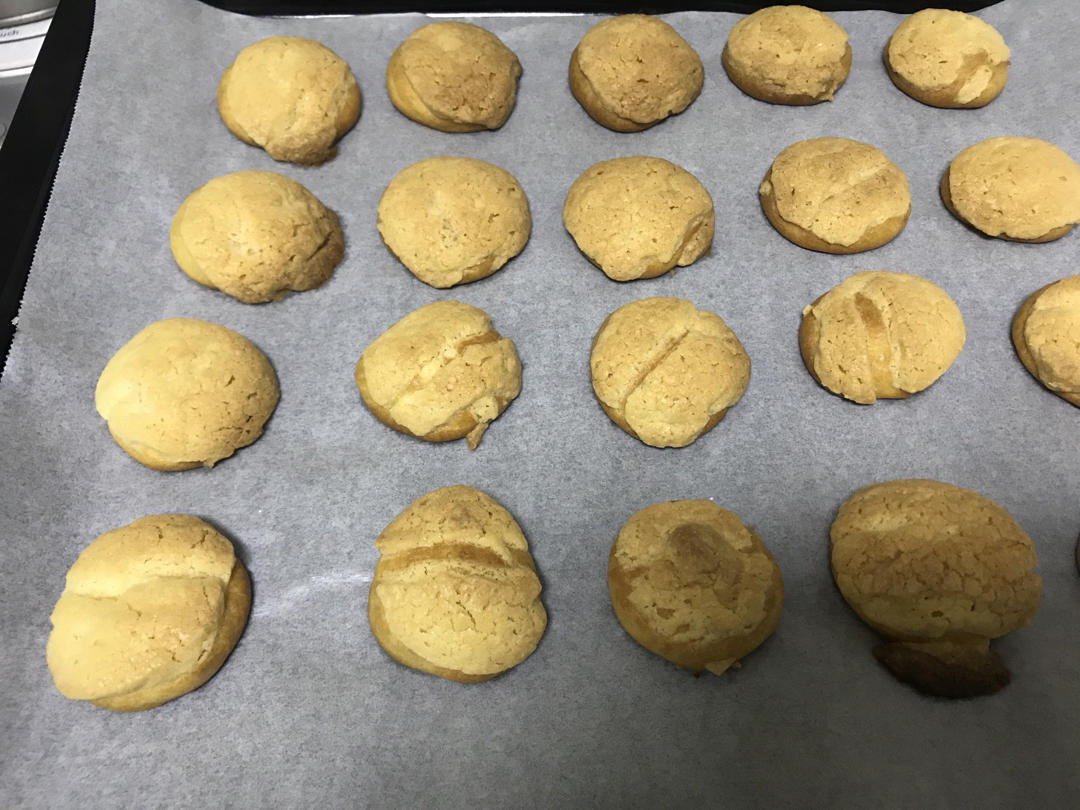 外酥里软❗️一次成功👉蓝莓酥皮泡芙❗️