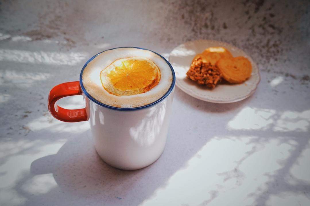 【Erye】陷入拿铁的橘子(咖啡之友)