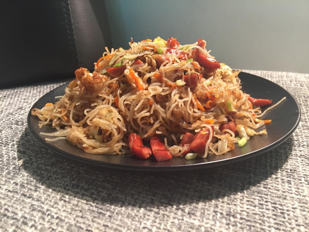 鸡蛋炒米粉