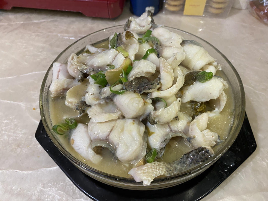 王刚版酸菜鱼 文字描述