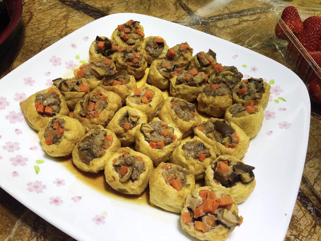油豆泡塞肉