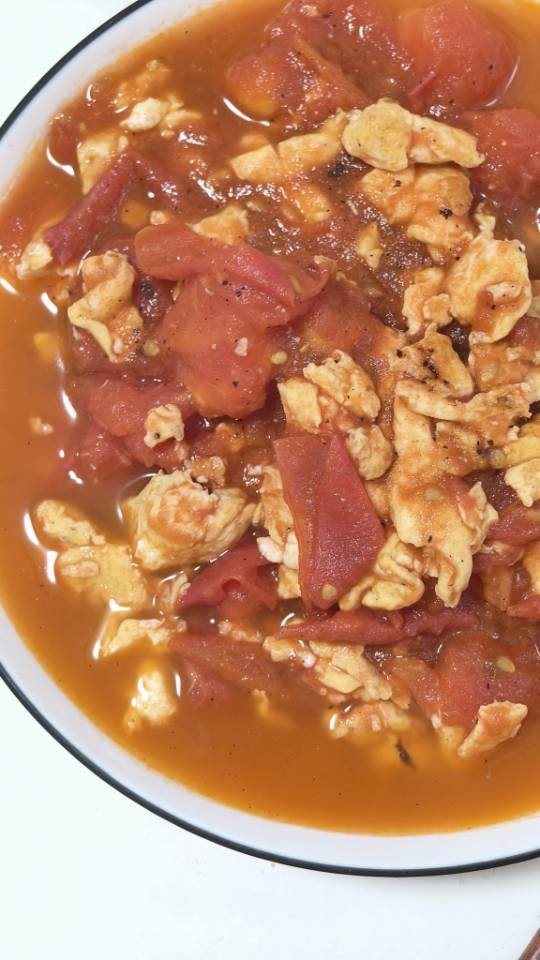 超嫩滑的番茄炒蛋