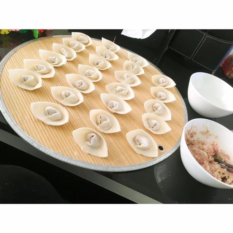 元宝馄饨的包法