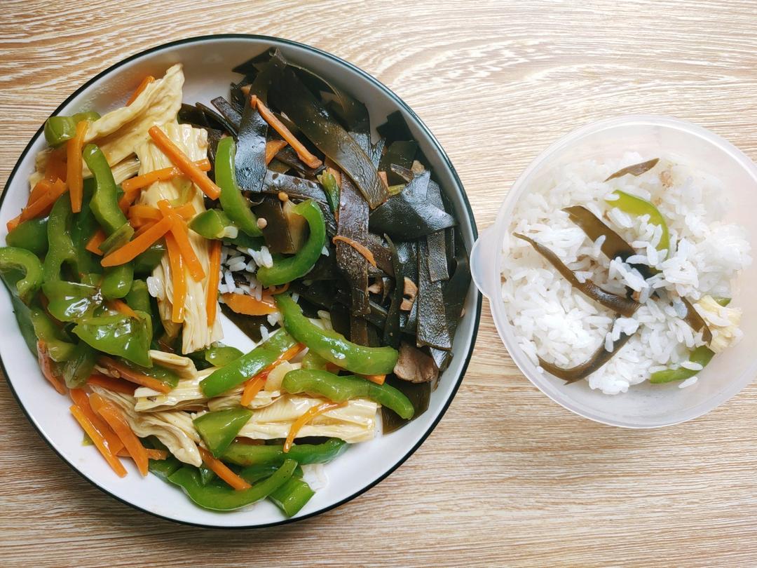 海带丝炒肉