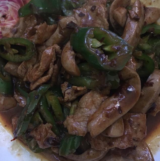 爆炒腰花（老干妈战猪腰）