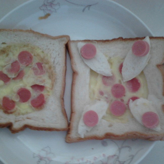 烤土司(快手早餐)