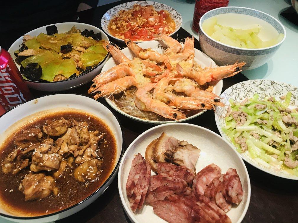 粉丝蒜蓉开背虾