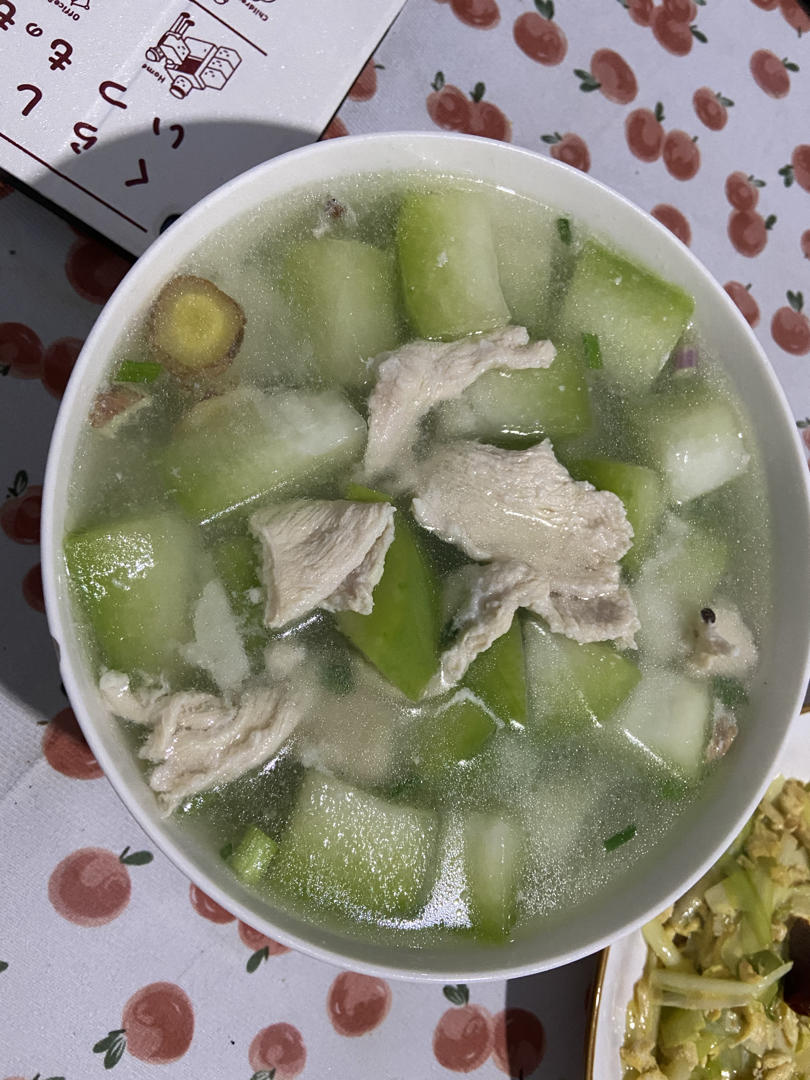 冬瓜肉片汤